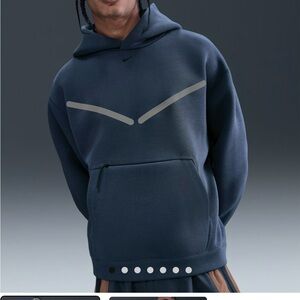 Nike Men's Tech Pullover Hoodie with Reflective Accents